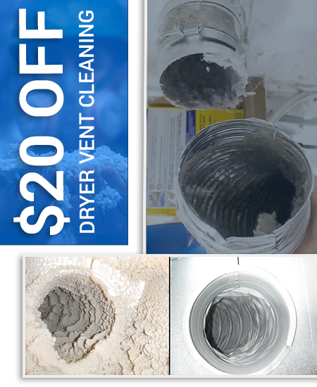 Dryer Ducts Cleaning TX Special Offer