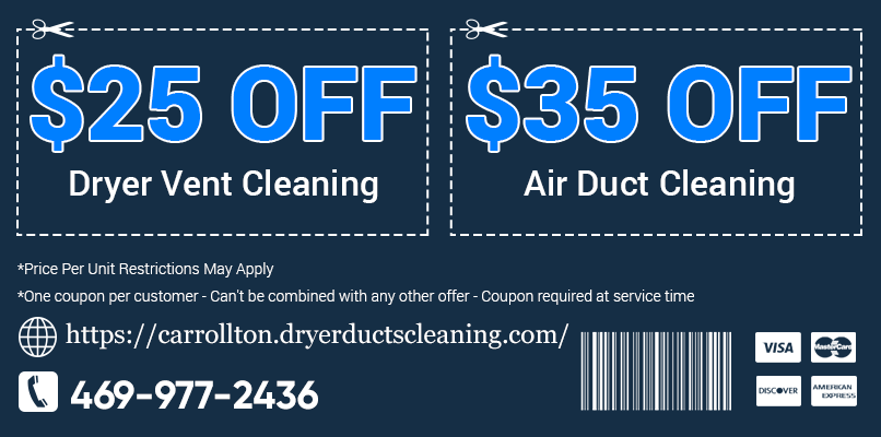 Dryer Ducts Cleaning TX Printable Coupon