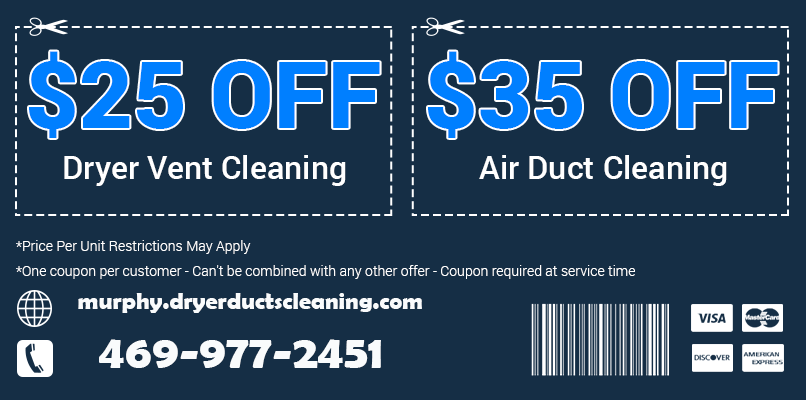 Dryer Ducts Cleaning TX Printable Coupon
